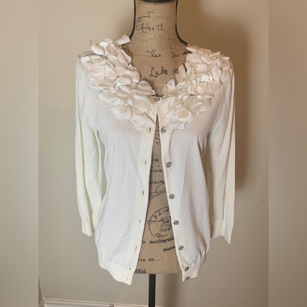 Cream sweater